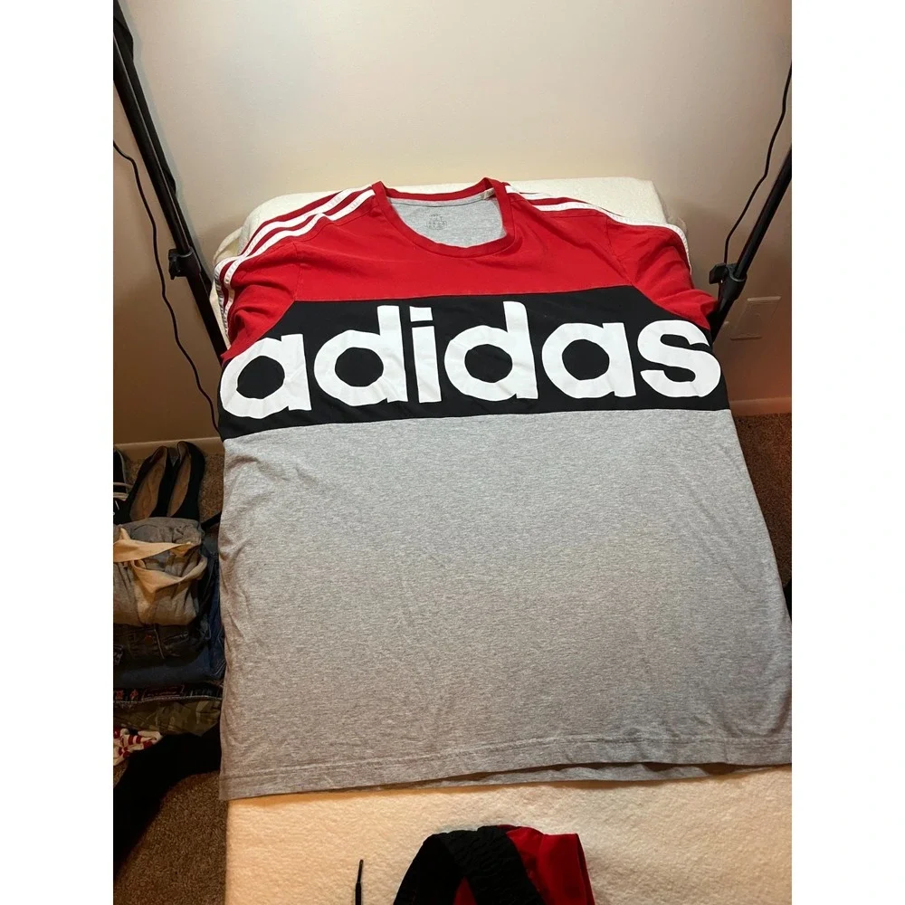 Mens Adidas Shirt(3XLTall) and Short(2XLTall) Set